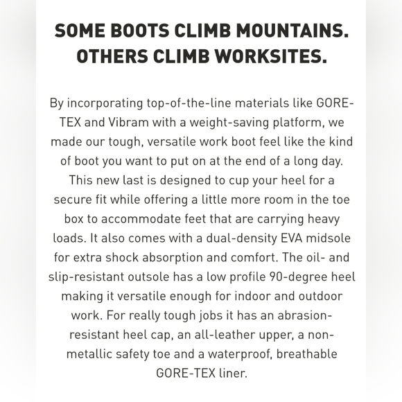 Danner Vicious 8" Brown Composite Toe NMT Leather Work Boot 13868 Size 9.5 - Picture 16 of 16